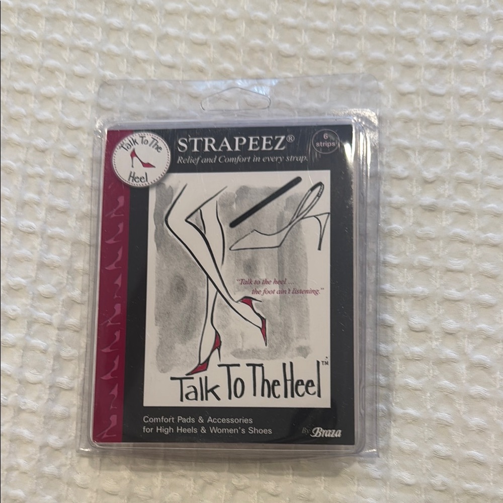 Talk To The Heel Strapeez Comfort Pads New